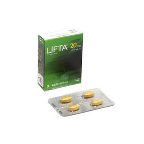 lifta 20 mg 4 tablet eczane fiyatı